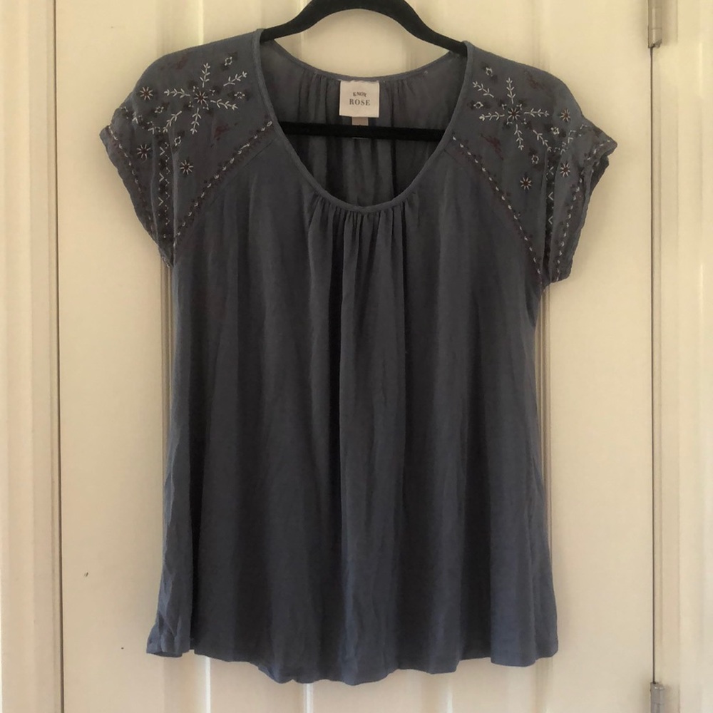 Knox Rose Blue Blouse